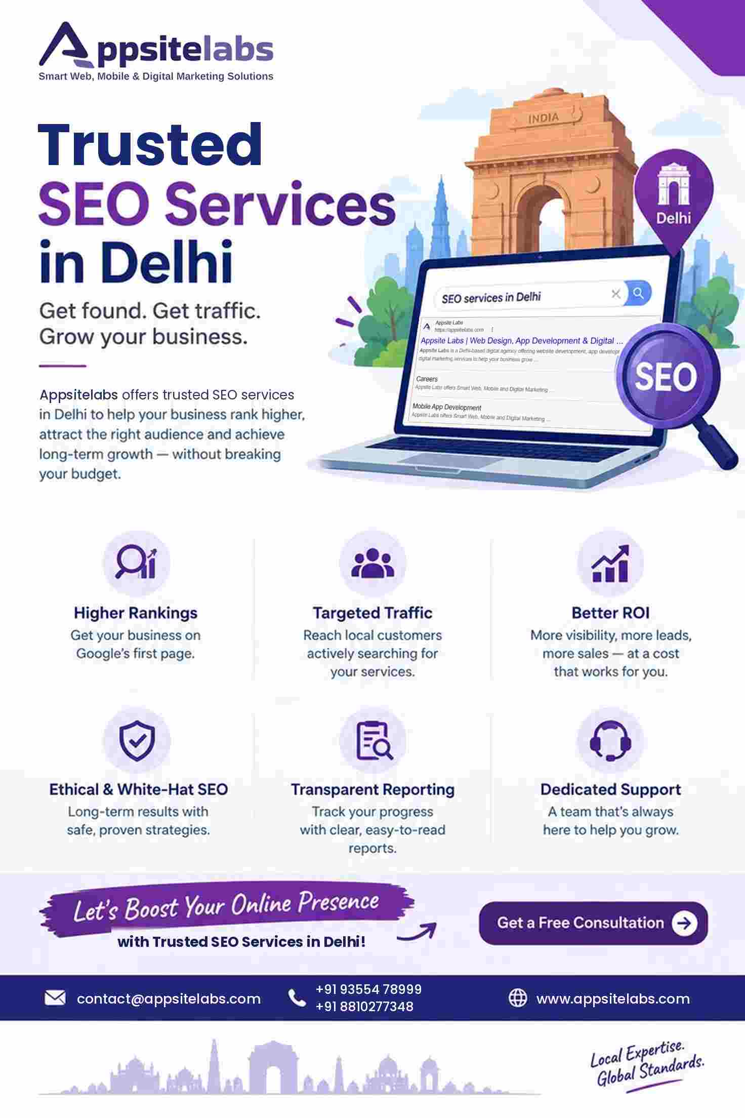 appsitelabs_seo_delhi_poster_screen