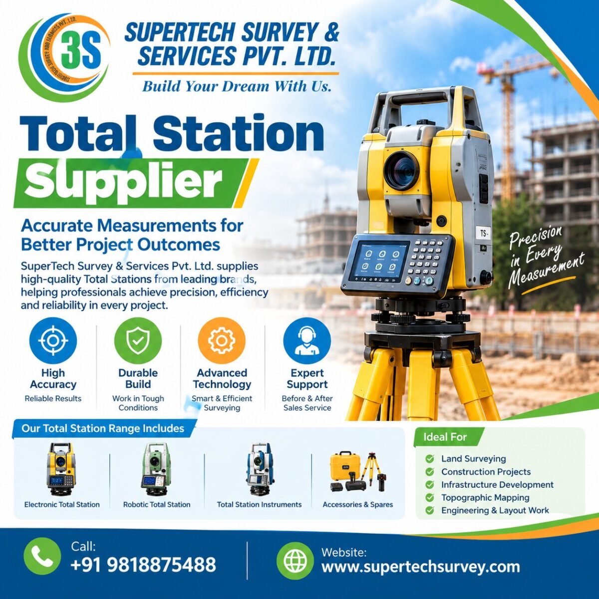Total Station Surveying Solutions Flyer
