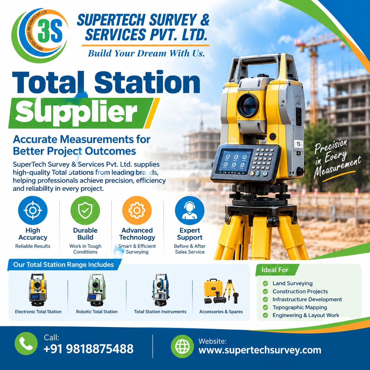 Total Station Surveying Solutions Flyer