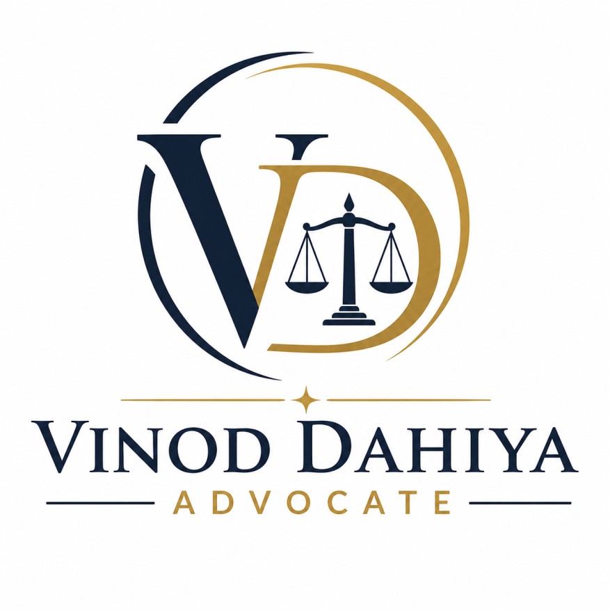Vinod Dahiya Advocate - Logo