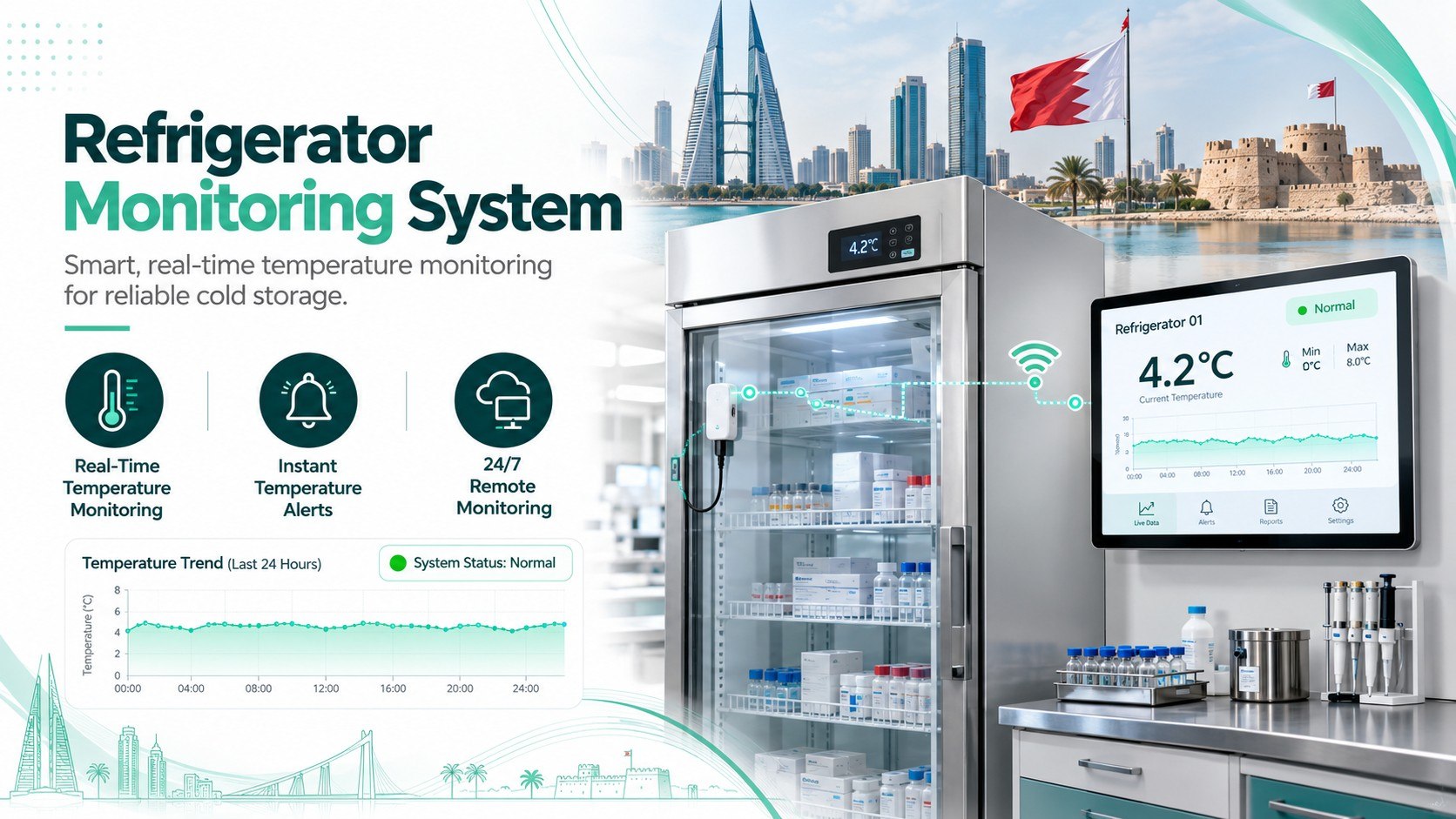 Refrigerator Monitoring System in Bahrain-300kb
