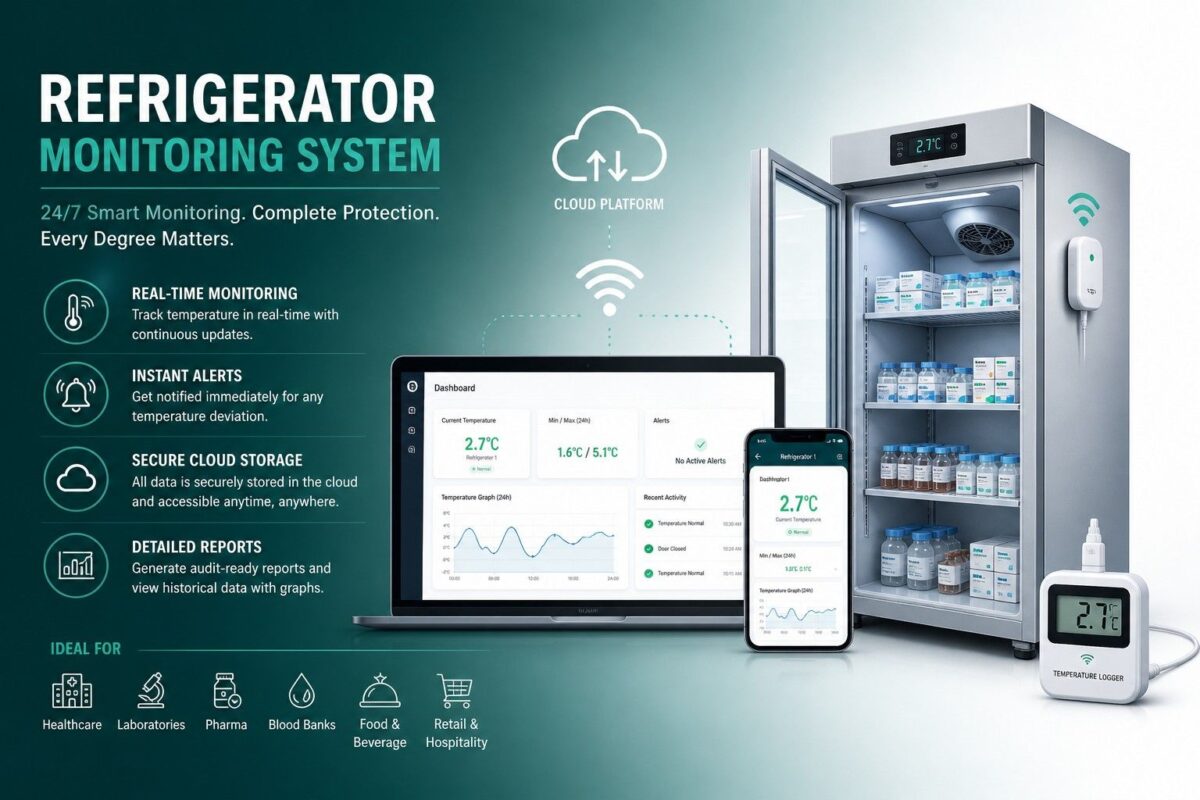 Refrigerator Monitoring  System in UAE-200kb