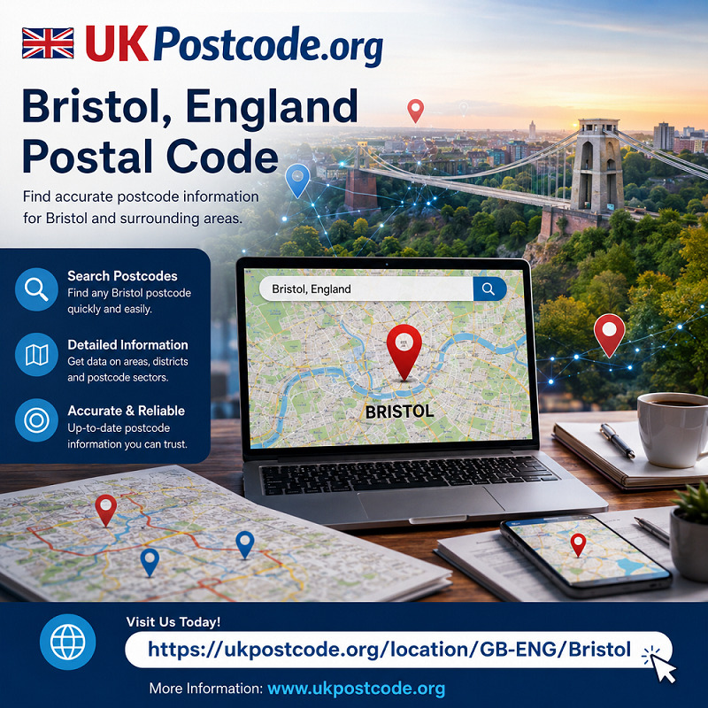 Bristol England postal code