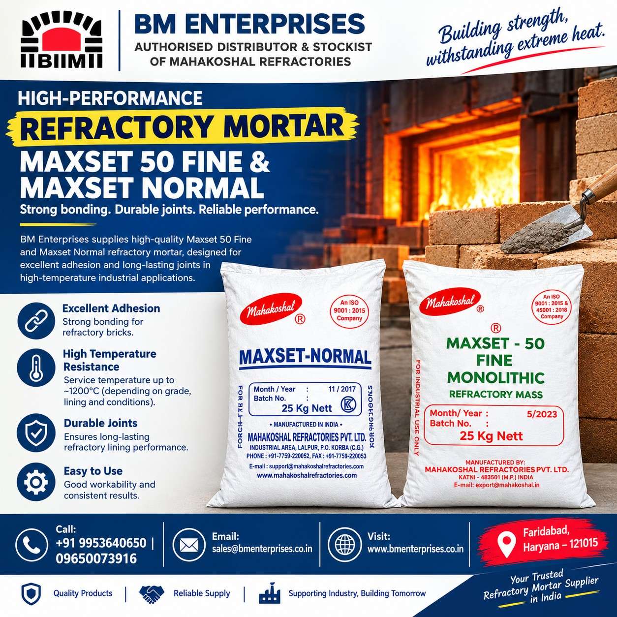 High-Performance Refractory Mortar Solutions-250kb