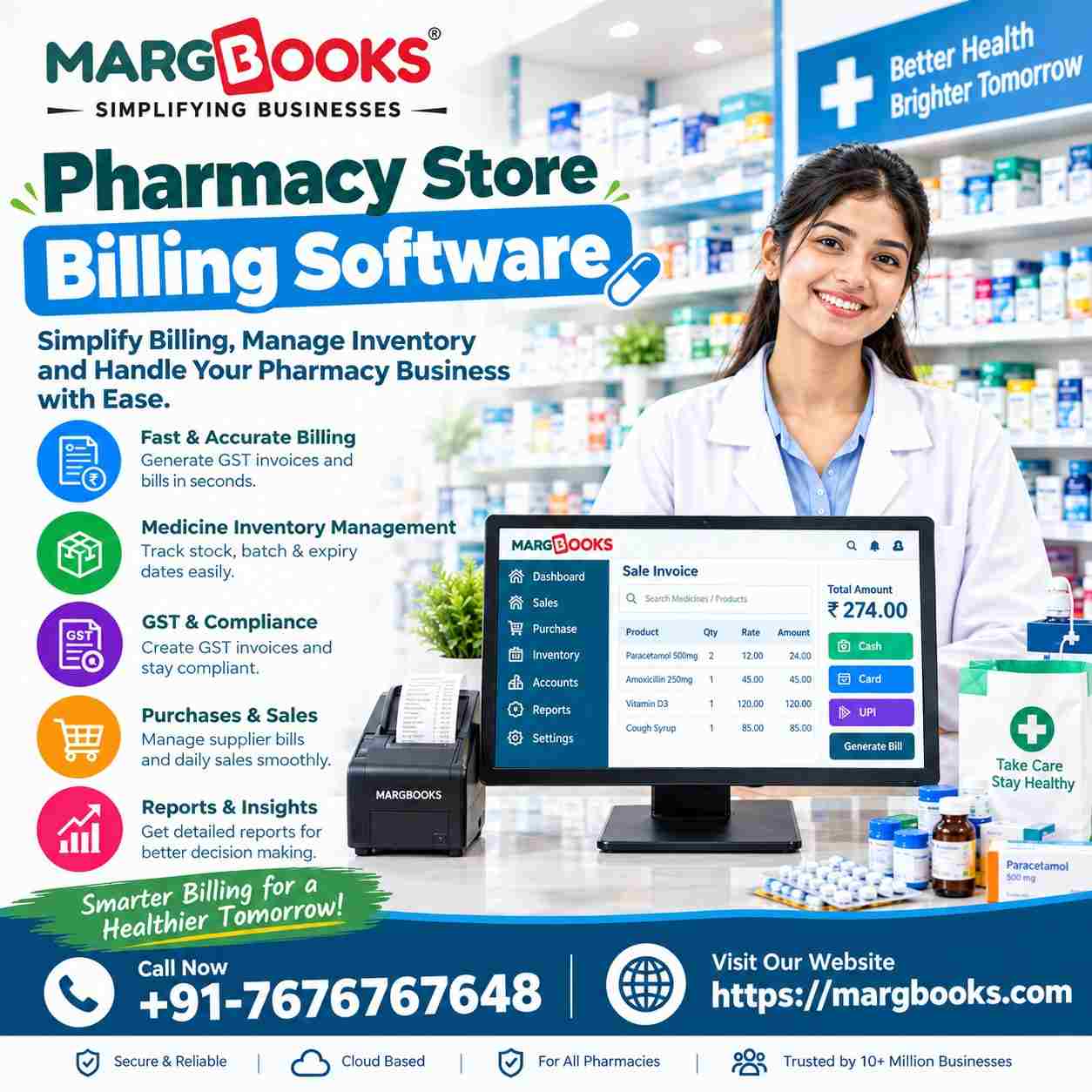 Pharmacy Store Billing Software