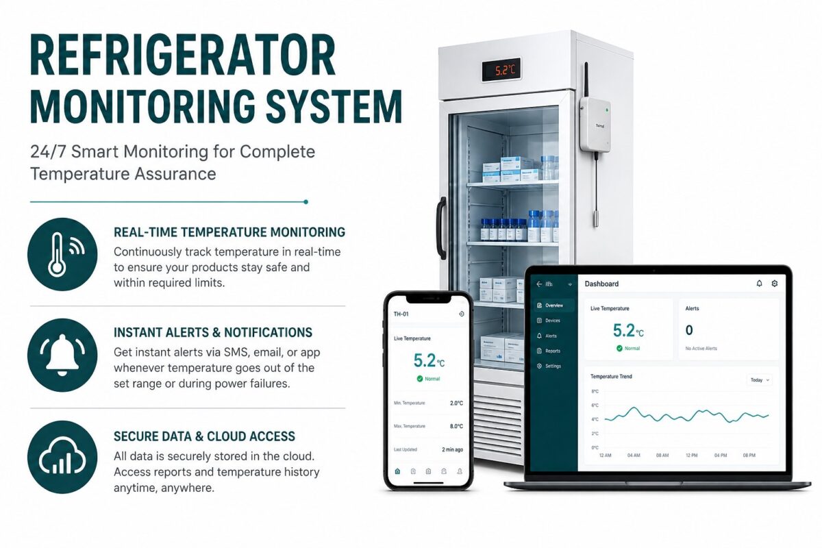 Refrigerator Monitoring System in KSA-300kb