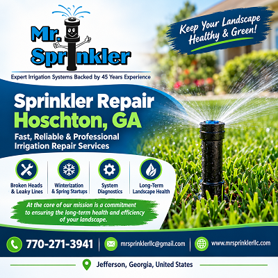Sprinkler Repair Hoschton GA