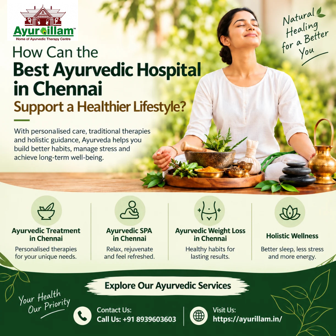 Ayurvedic Wellness Lifestyle Poster