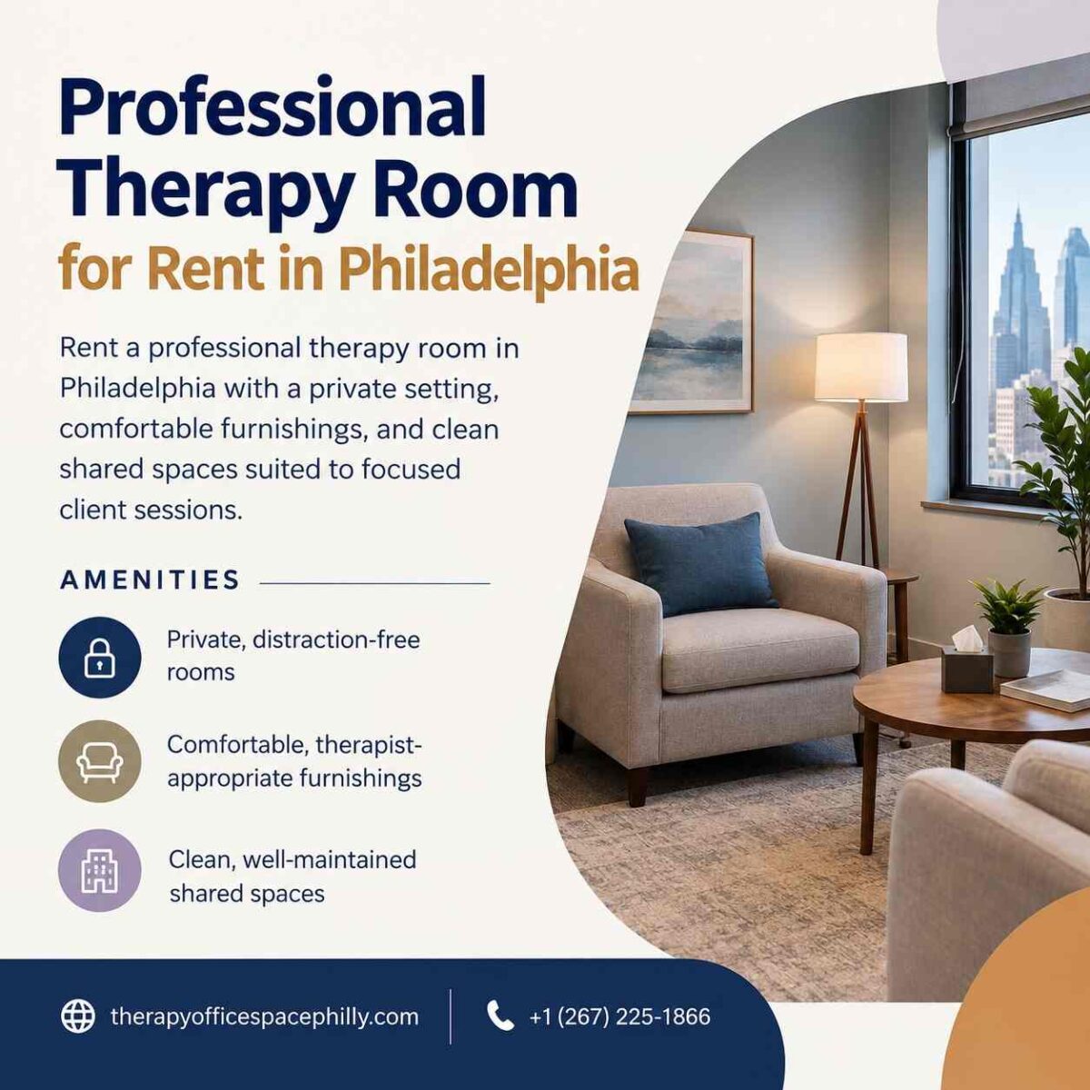 Professional Therapy Room for Rent in Philadelphia-100kb