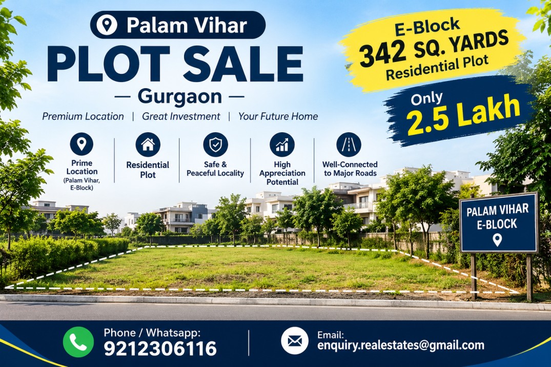 Palam Vihar Plot
