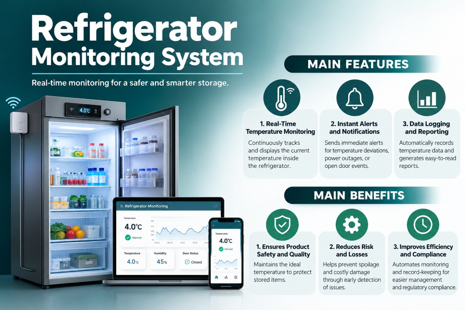 Refrigerator Monitoring System in UAE