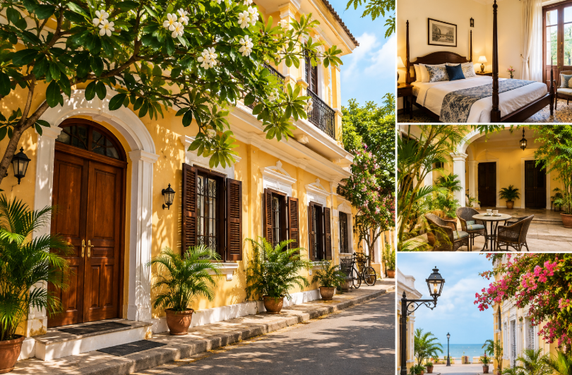 French colonial heritage home stay