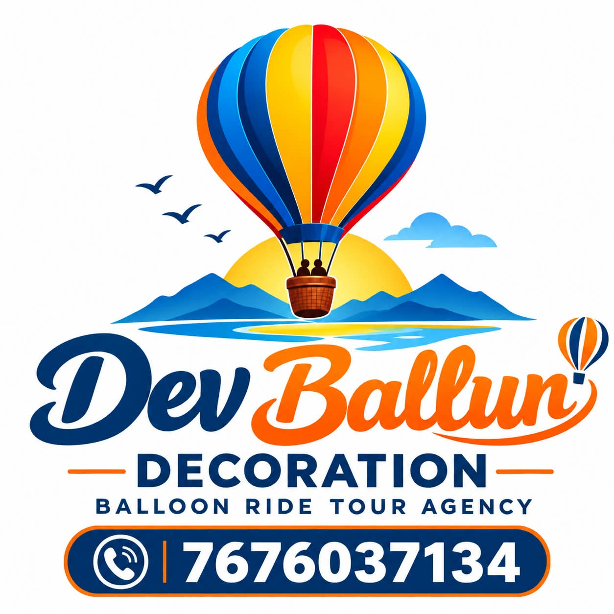 Dev balloon decoration