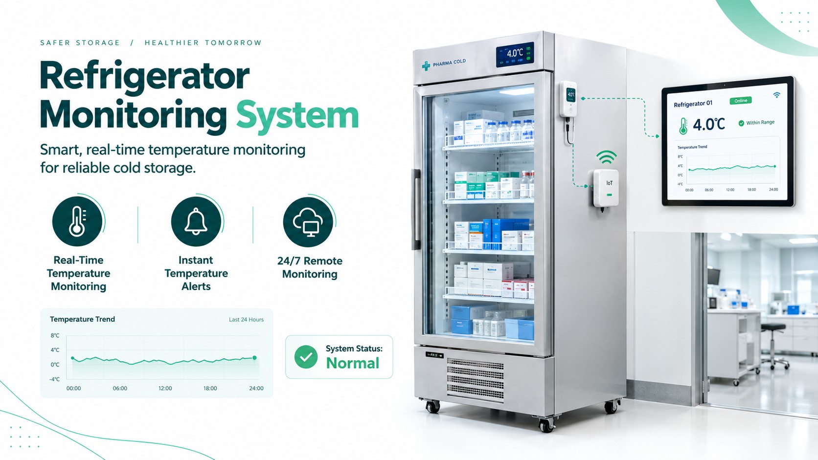 Refrigerator Monitoring System in UAE-300kb