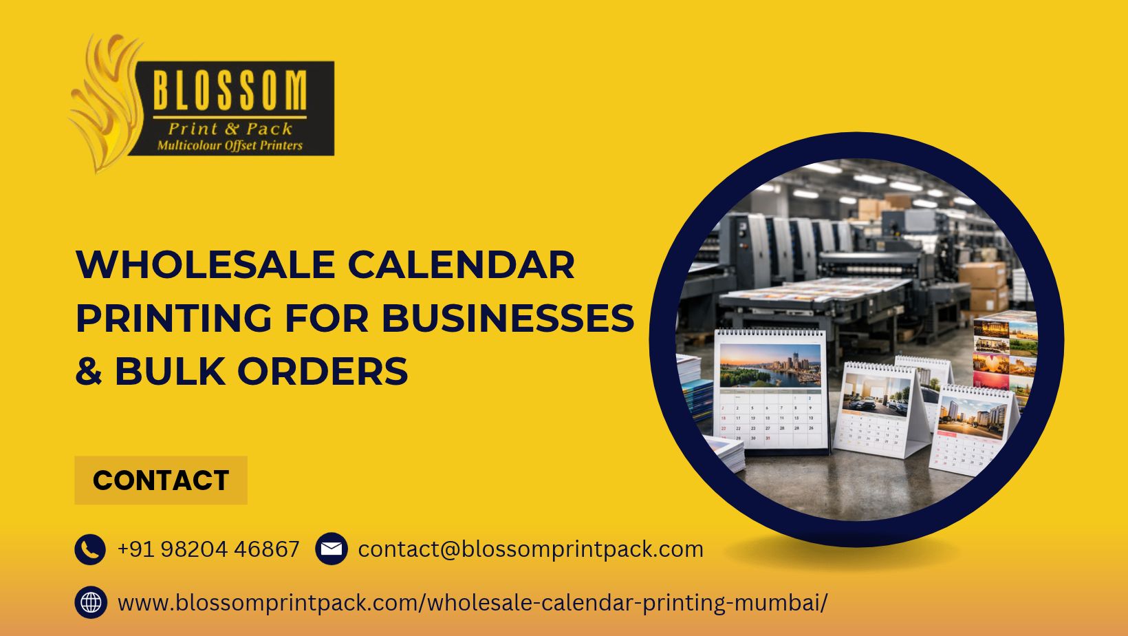Wholesale Calendar Printing for Businesses & Bulk Orders