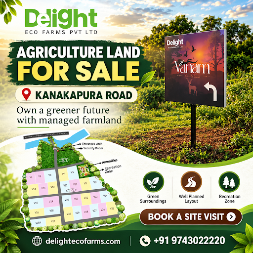Agriculture Land for Sale in Kanakapura Road