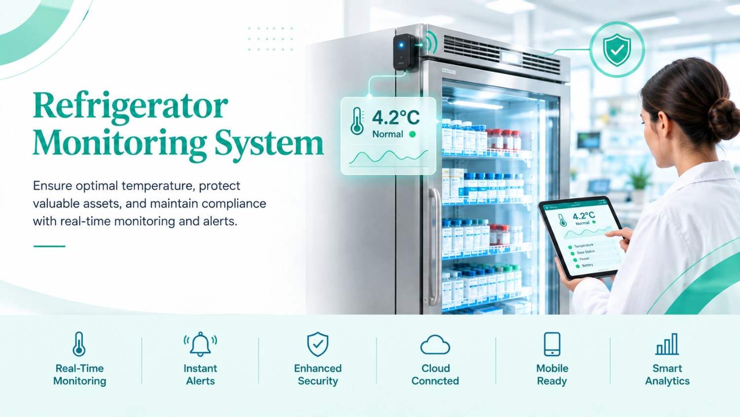 Refrigerator Monitoring System in KSA-100kb
