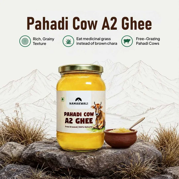 Discover the Best Pahadi Cow Ghee Brand for Traditional Goodness and Rich Flavour – Namakwali