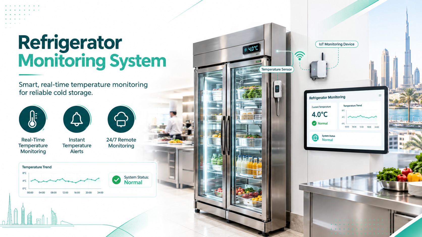 Refrigerator Monitoring System in UAE-300kb