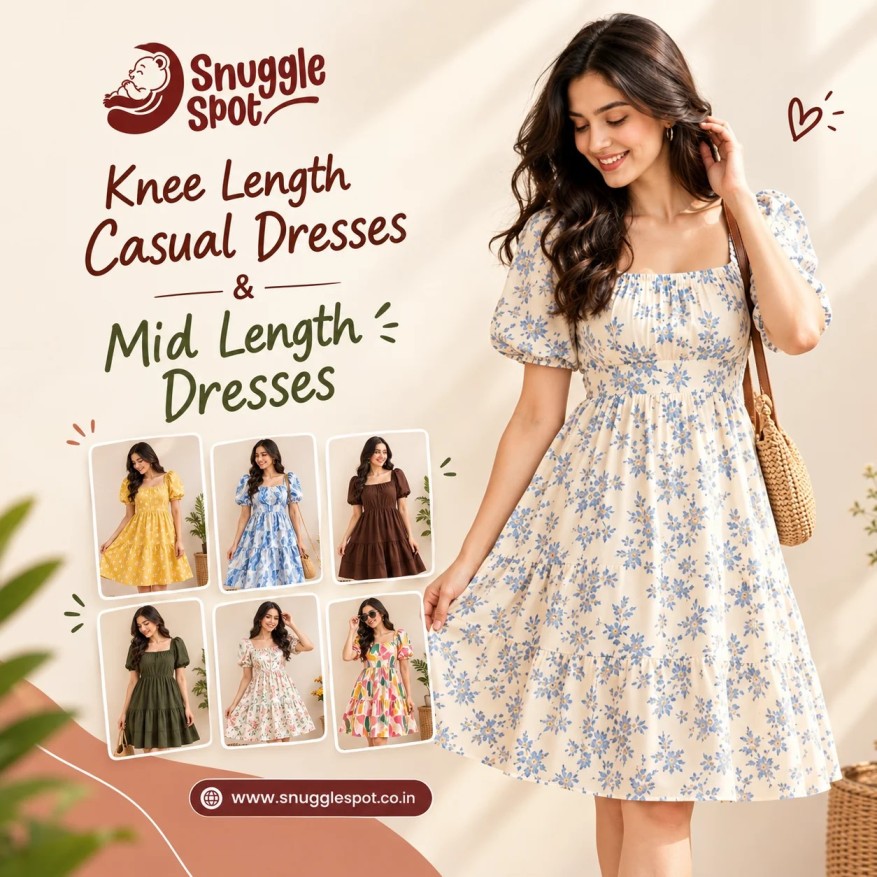 Knee_Length_Casual_Dresses