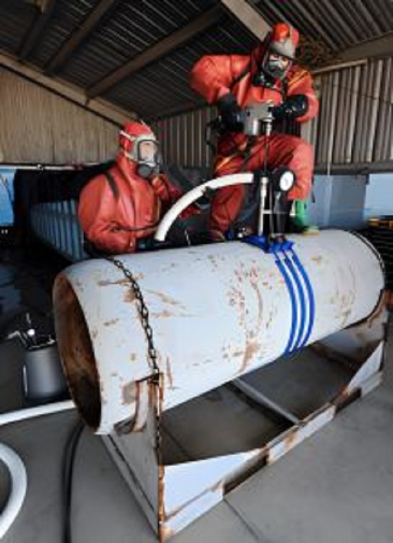 Compressed Gas Cylinder Remediation