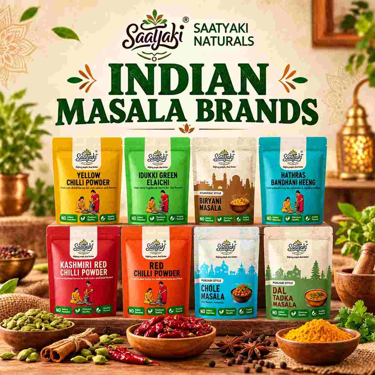 Indian masala brands