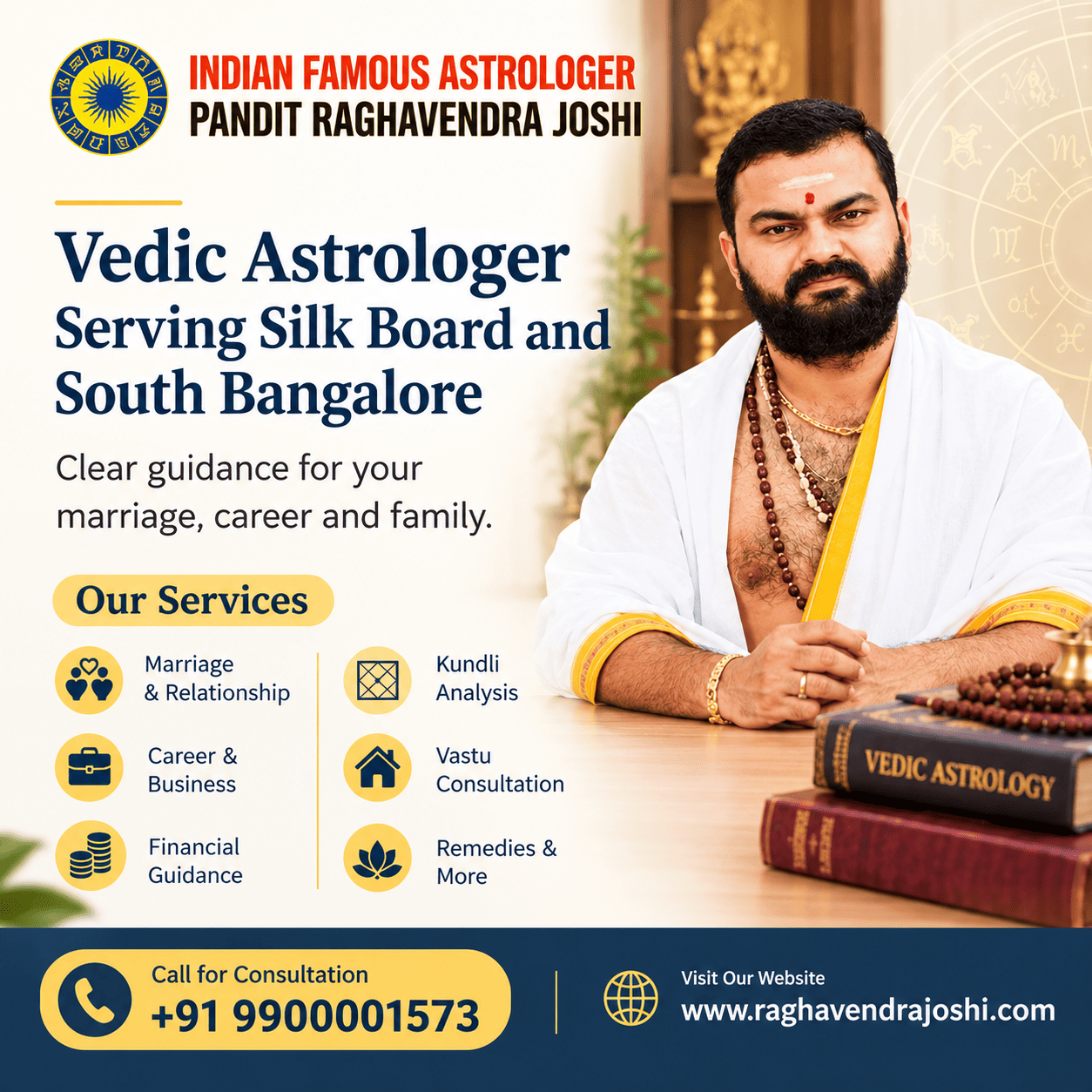 Vedic Astrologer Promotional Classified Poster (1)